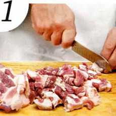 рагу свинина с картошкой,